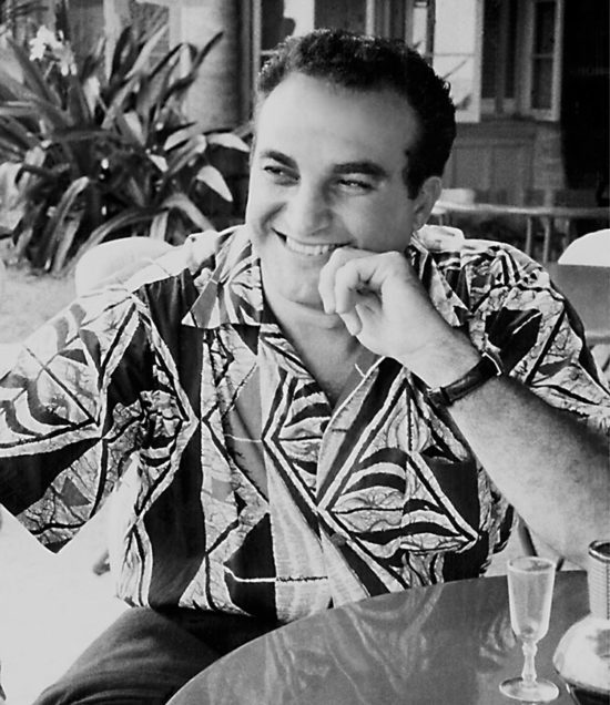 Alfred Shaheen in Samoan Tapa