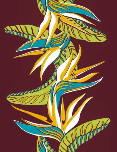 Alfred Shaheen - Bird of Paradise Panel