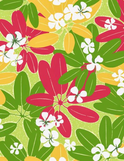 Alfred Shaheen - Pago Pago Blossoms
